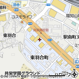 サーティワンアイスクリームＡＶＩＸ福知山店周辺の地図