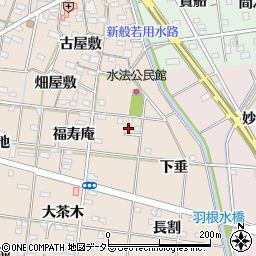 愛知県一宮市浅野福寿庵82周辺の地図