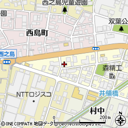 愛知県小牧市弥生町33周辺の地図