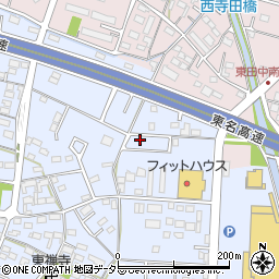 愛知県小牧市二重堀203周辺の地図