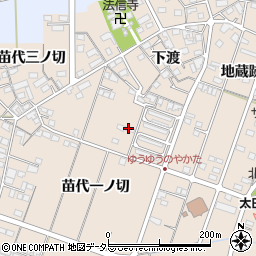 愛知県一宮市北今苗代一ノ切68-6周辺の地図