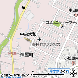 愛知県春日井市神屋町2298-495周辺の地図