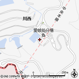 名古屋市　愛岐処分場周辺の地図