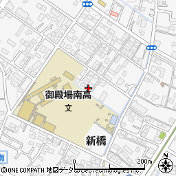 静岡県御殿場市新橋1463周辺の地図
