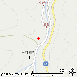 兵庫県養父市大屋町若杉385周辺の地図