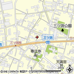 愛知県小牧市三ツ渕314周辺の地図