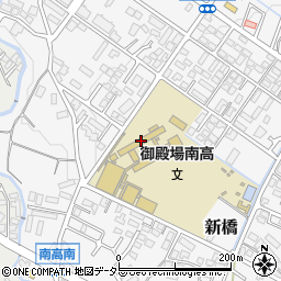 静岡県立御殿場南高等学校周辺の地図
