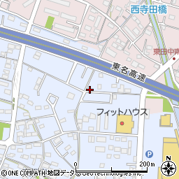 愛知県小牧市二重堀226周辺の地図
