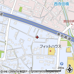 愛知県小牧市二重堀226周辺の地図