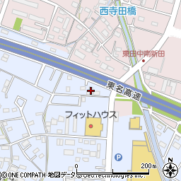 愛知県小牧市二重堀219周辺の地図