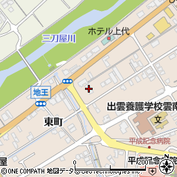 島根電工株式会社　雲南営業所周辺の地図
