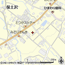 静岡県御殿場市保土沢1029周辺の地図