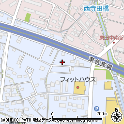 愛知県小牧市二重堀225周辺の地図