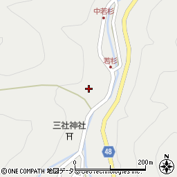 兵庫県養父市大屋町若杉378周辺の地図
