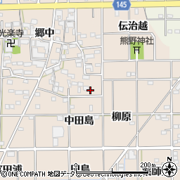 愛知県一宮市萩原町花井方郷中1032周辺の地図