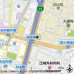 ＢＹＤＡＵＴＯ名古屋北周辺の地図