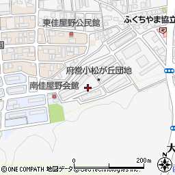 京都府福知山市小松ケ丘周辺の地図