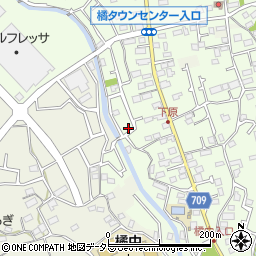 神奈川県小田原市中村原320-5周辺の地図