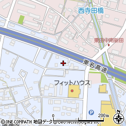 愛知県小牧市二重堀223周辺の地図