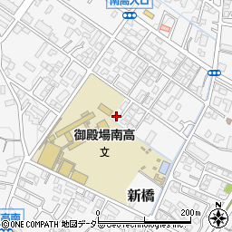 静岡県御殿場市新橋1461周辺の地図