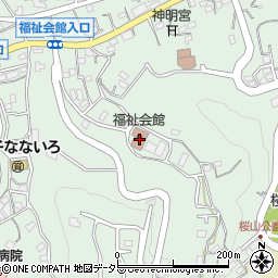 福祉会館周辺の地図