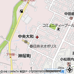 愛知県春日井市神屋町2298-486周辺の地図