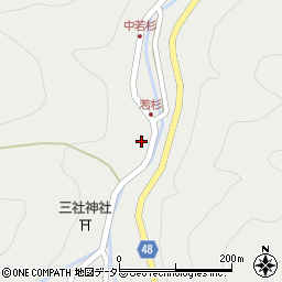 兵庫県養父市大屋町若杉365周辺の地図