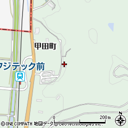 滋賀県彦根市甲田町642周辺の地図