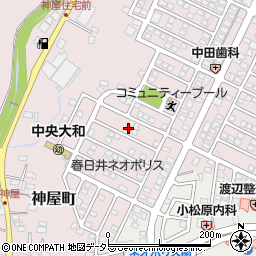 愛知県春日井市神屋町2298-460周辺の地図