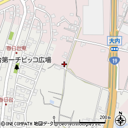 愛知県春日井市神屋町1604周辺の地図