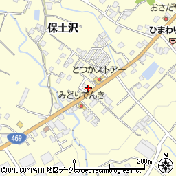 静岡県御殿場市保土沢377周辺の地図