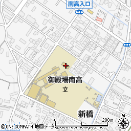 静岡県御殿場市新橋1455周辺の地図