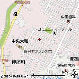 愛知県春日井市神屋町2298-461周辺の地図