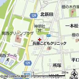 市営冨田団地周辺の地図
