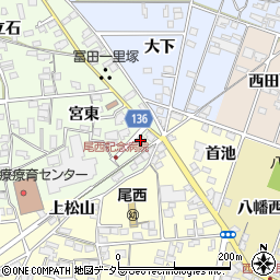 愛知県一宮市冨田宮東1802周辺の地図