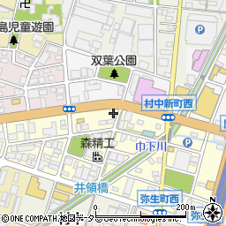 愛知県小牧市弥生町81周辺の地図