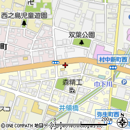 愛知県小牧市弥生町77周辺の地図