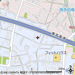 愛知県小牧市二重堀430周辺の地図