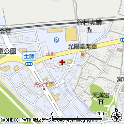 ＨｏｎｄａＣａｒｓ福知山東福知山東店周辺の地図