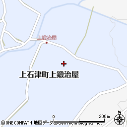 岐阜県大垣市上石津町上鍛治屋108周辺の地図