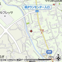 神奈川県小田原市中村原320-2周辺の地図