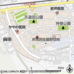 京都府福知山市西佳屋野町周辺の地図