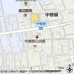 神奈川県小田原市中曽根64-9周辺の地図