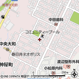 愛知県春日井市神屋町2298-393周辺の地図