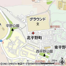 京都府福知山市北平野町12-1周辺の地図