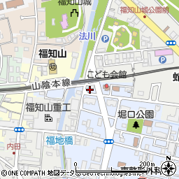 京都府福知山市岡ノ三町周辺の地図