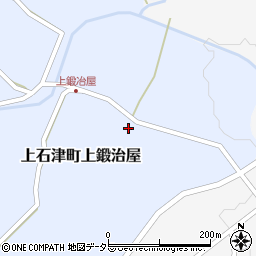 岐阜県大垣市上石津町上鍛治屋113周辺の地図