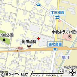 愛知県小牧市三ツ渕1770周辺の地図