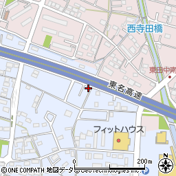 愛知県小牧市二重堀415-1周辺の地図