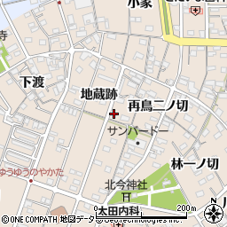 愛知県一宮市北今地蔵跡39周辺の地図